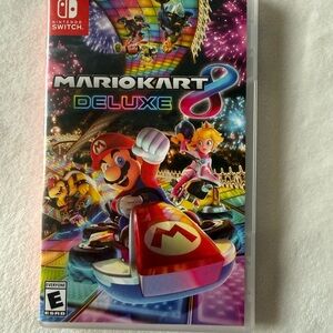 Mario Kart 8 Deluxe Nintendo Switch Racing Video Game